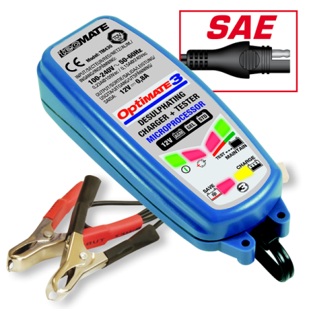 ACCESORII MOTOCICLETA - Încărcător de baterii OptiMate 3