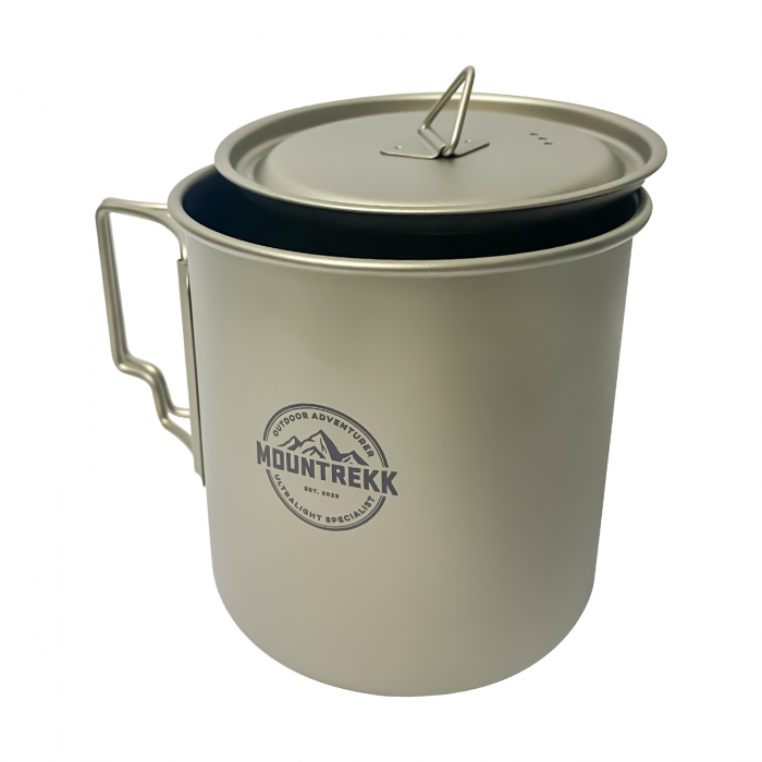 Cana cu capac și gradație, din titan, 550ml, 110gr CADOU un AMNAR sau o LUPA [8]
