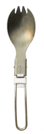 Vesela camping - Spork (Furculita-lingura) din Titan, 18g