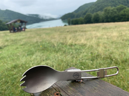 Spork (Furculita-lingura) din Titan, 18g [2]