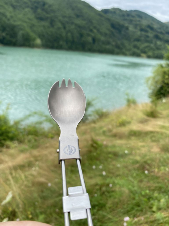 Spork (Furculita-lingura) din Titan, 18g [4]