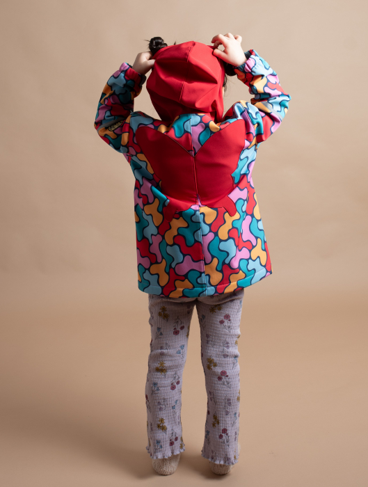 Waterproof Softshell Jacket Magic Butterfly [3]