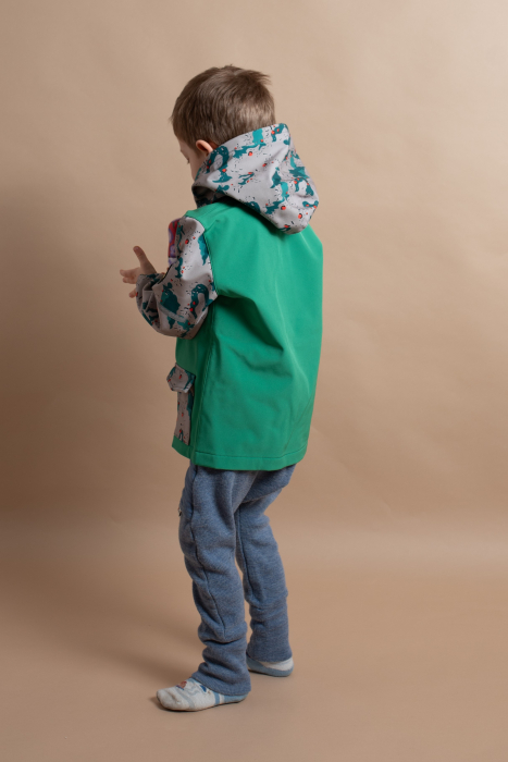 Waterproof Softshell Jacket Green Explorer [3]