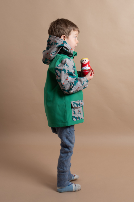 Waterproof Softshell Jacket Green Explorer [2]