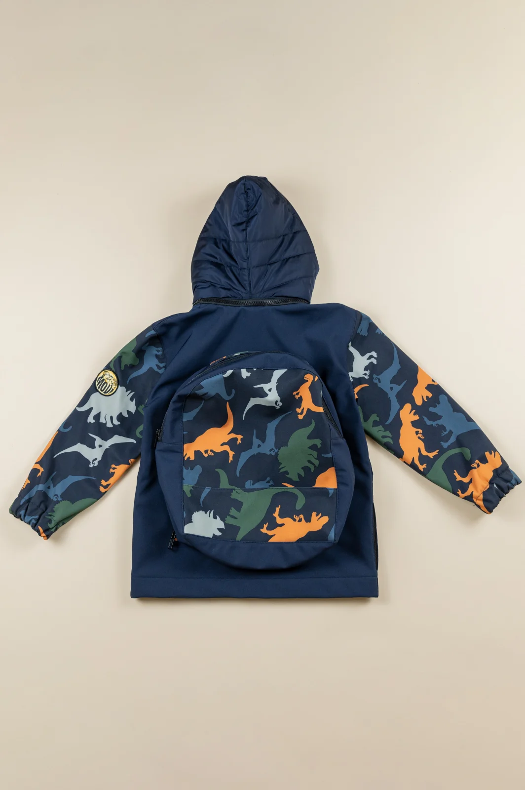 Waterproof Softshell Jacket Pack’n’Go Dino Land [2]