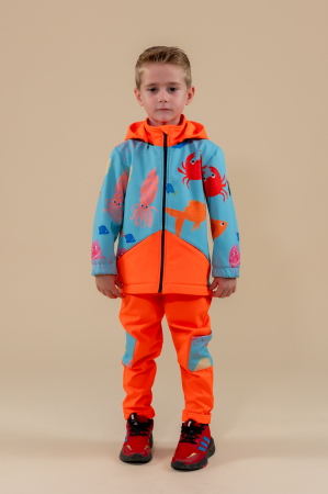 TOATE PRODUSELE - Waterproof Softshell Set Hoody + Pants Ocean Explorer