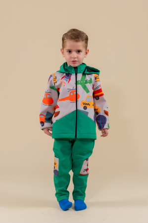 TOATE PRODUSELE - Waterproof Softshell Set Hoody + Pants Adventure Wheels