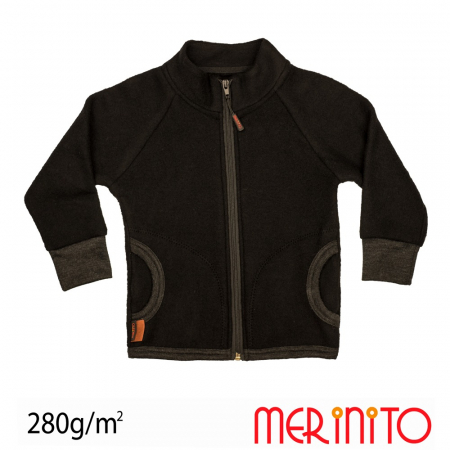 New in - Jachetă copii Soft Fleece lână merinos Merinito
