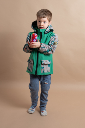 New in - Waterproof Softshell Jacket Green Explorer