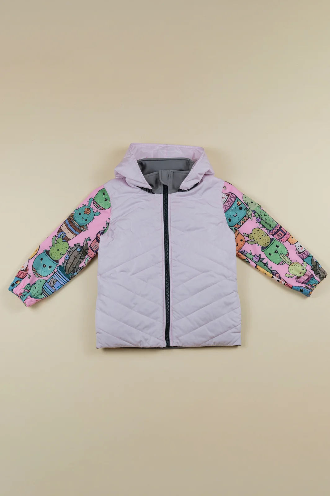 Waterproof Softshell Jacket Pack’n’Go Little Cactus [2]