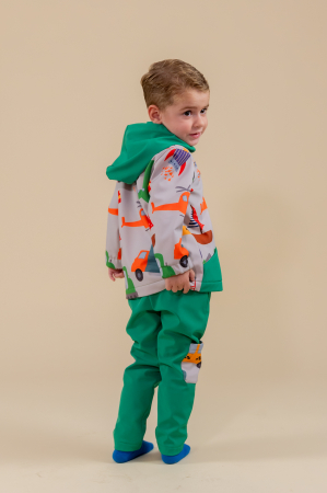 Waterproof Softshell Set Hoody + Pants Adventure Wheels [4]