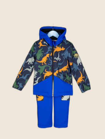 Seturi Softshell - Waterproof Softshell Set Hoody + Pants Dino Land