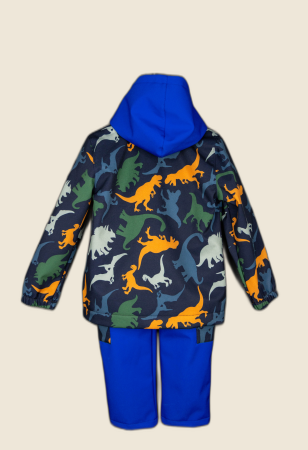 Waterproof Softshell Set Hoody + Pants Dino Land [1]