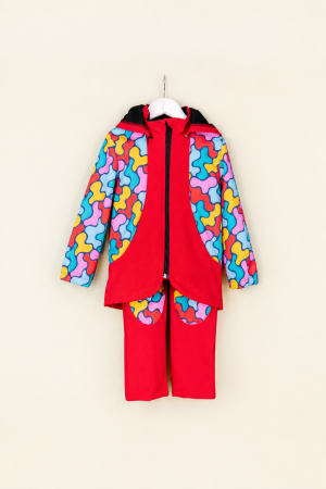 Seturi Softshell - Waterproof Softshell Set Hoody + Pants Magic Butterfly