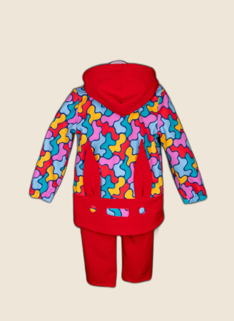 Waterproof Softshell Set Hoody + Pants Magic Butterfly [1]