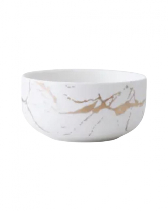 Bol ceramica, model marmura, 11.8x6cm, 400ml [6]
