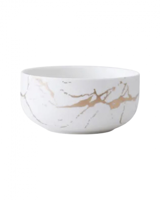 Bol ceramica, model marmura, 15.8x8cm, 1000ml [3]