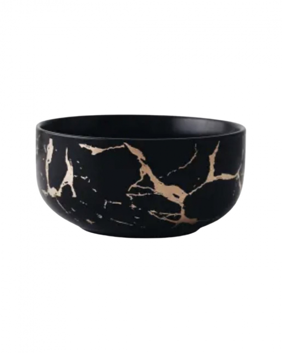 Bol ceramica, model marmura, 15.8x8cm, 1000ml [6]
