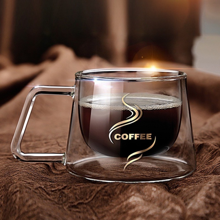 Cana cafea, cu perete dublu, 200 ml [4]