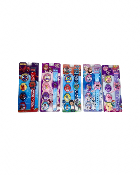 Ceas pentru copii model Disney cu accesorii [6]
