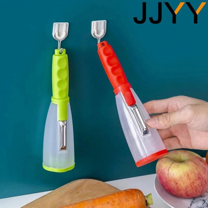 Curatator fructe si legume, cu recipient de colectare resturi, plastic [6]
