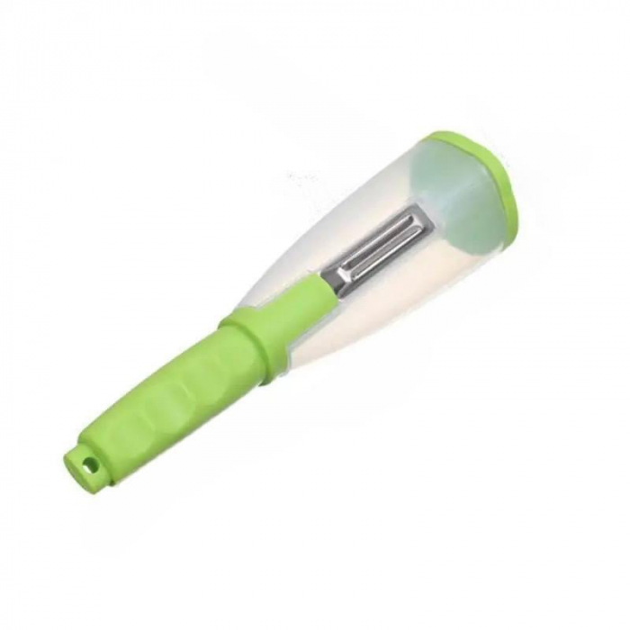 Curatator fructe si legume, cu recipient de colectare resturi, plastic [7]
