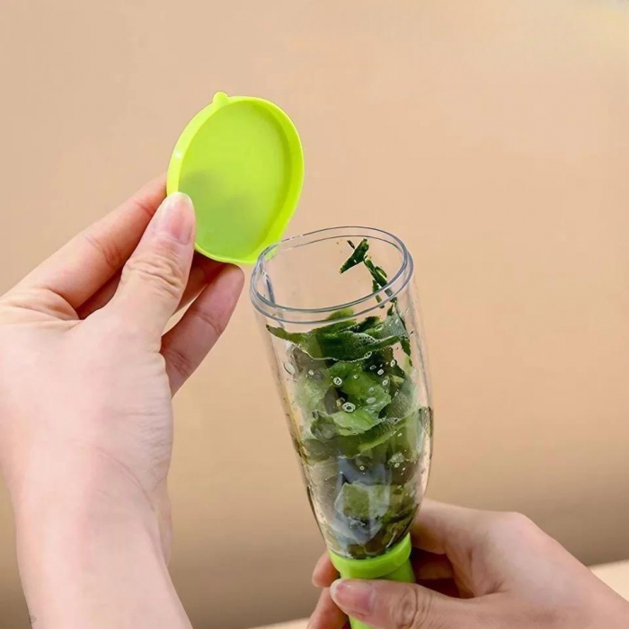 Curatator fructe si legume, cu recipient de colectare resturi, plastic [9]