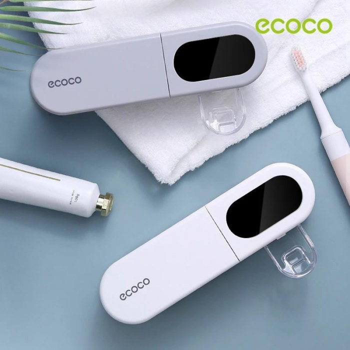 Dozator pasta de dinti, cu suport periute, functie de sterilizare, Ecoco [11]
