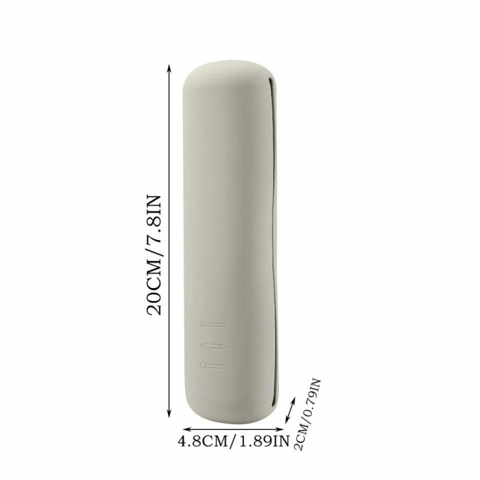 Husa din silicon tip portfard, pentru pensule machiaj, ideala pentru calatorii, inchidere magnetica [7]