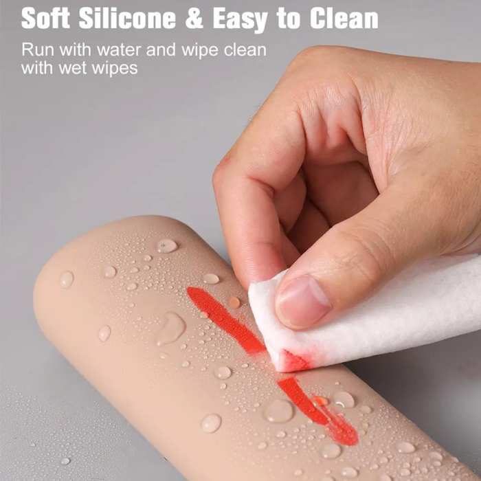 Husa din silicon tip portfard, pentru pensule machiaj, ideala pentru calatorii, inchidere magnetica [10]