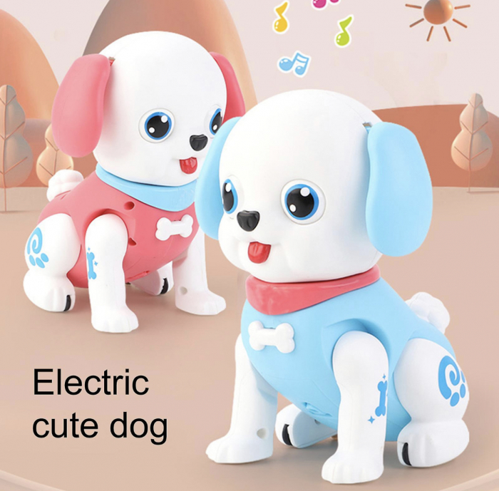 Jucarie interactiva catelus, cu lumini si muzica, Fun Dog [8]