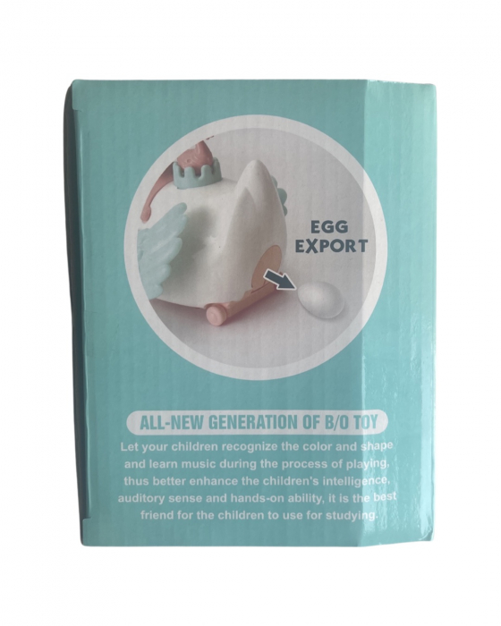 Jucarie interactiva lebada, cu oua si pui, lumini si sunete,  16 cm x 20 cm, Swan- Will Lay Eggs [5]