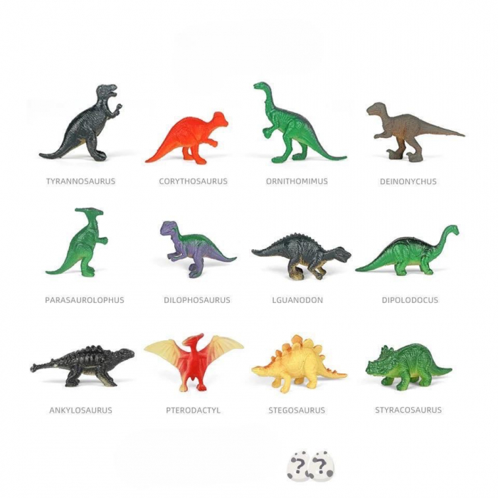 Jucarie interactiva ou dinozaur, cu dinozauri surpriza, Jumbo Dino Egg, Excavation Kit [4]