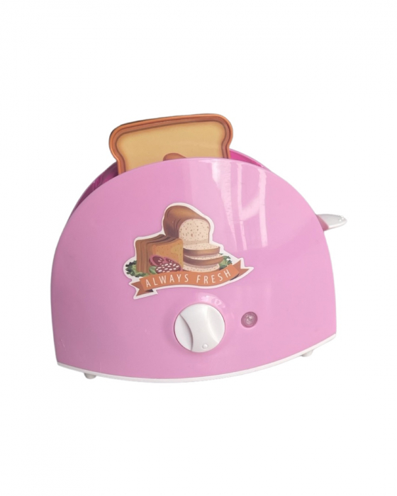 Jucarie prajitor de paine, 2 felii de paine de jucarie, cu sunete si lumini,  MIni Dream Kitchen [4]