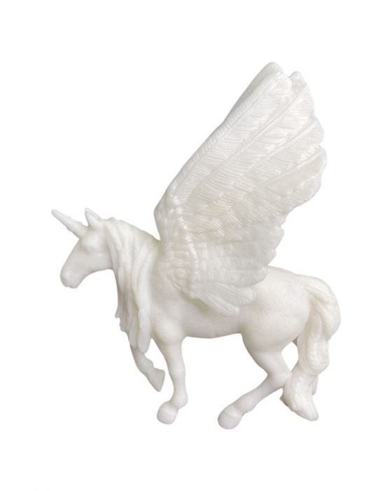 Kit creativ unicorni mici si mari de pictat, cu accesorii pentru pictat, planseta castel cu unicorni si sort cu manusi, culori incluse, Unicorn Painted Series [2]