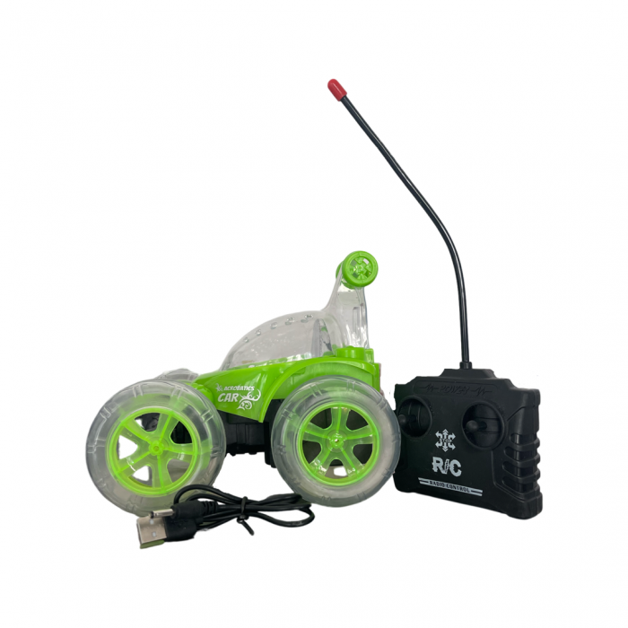 Masina acrobatica Stunt car cu telecomanda, rotire 360°, cu muzica si lumini [3]