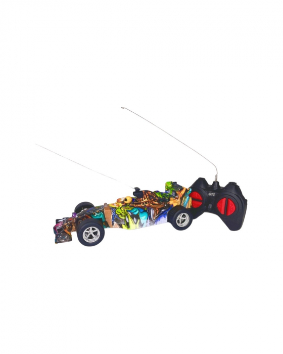 Masina formula 1 cu telecomanda, model graffiti [2]