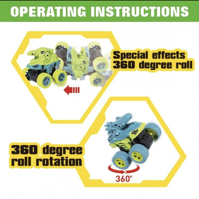 Masina Off-Road dinozaur, Stunt [5]