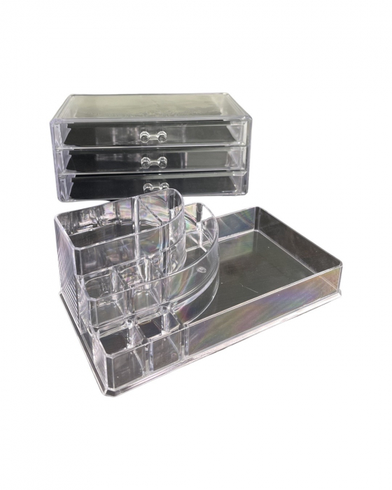 Organizator cosmetice cu 11 spatii pentru depozitare [2]