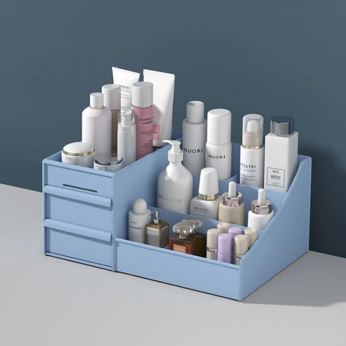 Organizator cosmetice, cu 6 spatii depozitare, 28.5x17.5x12.5 cm [5]