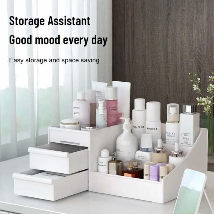 Organizator cosmetice, cu 6 spatii depozitare, 28.5x17.5x12.5 cm [6]