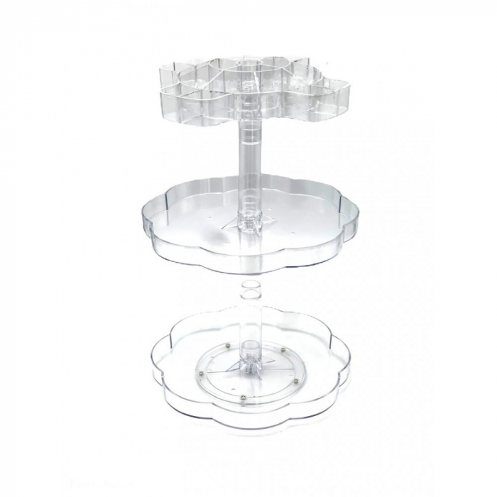 Organizator cosmetice, rotativ, 360° [4]