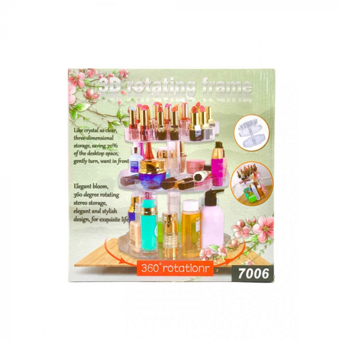 Organizator cosmetice, rotativ, 360° [3]