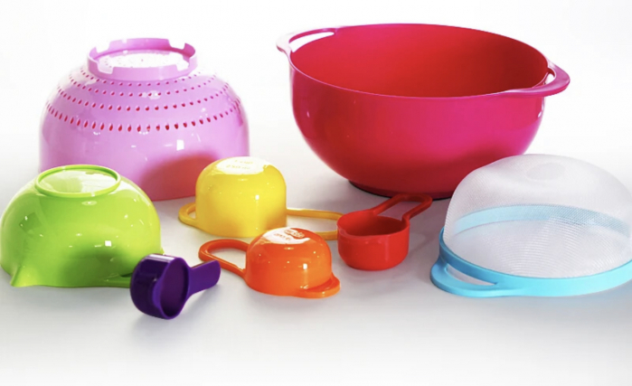 Set 8 recipiente si accesorii pentru bucatarie din plastic [9]