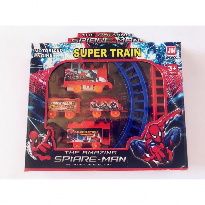 Set constructie tren Thomas/Spiderman [7]