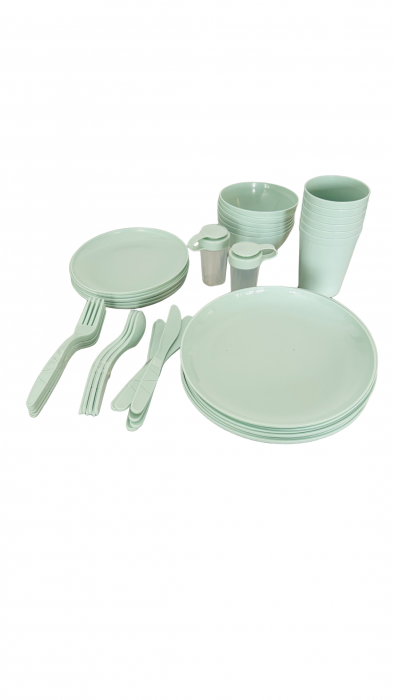 Set pentru picnic, 47 piese, plastic [3]