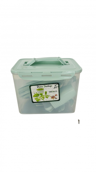 Set pentru picnic, 55 piese, plastic [8]