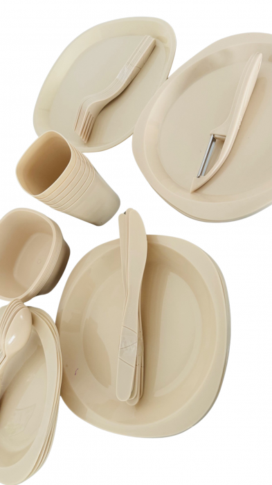 Set pentru picnic, 55 piese, plastic [7]