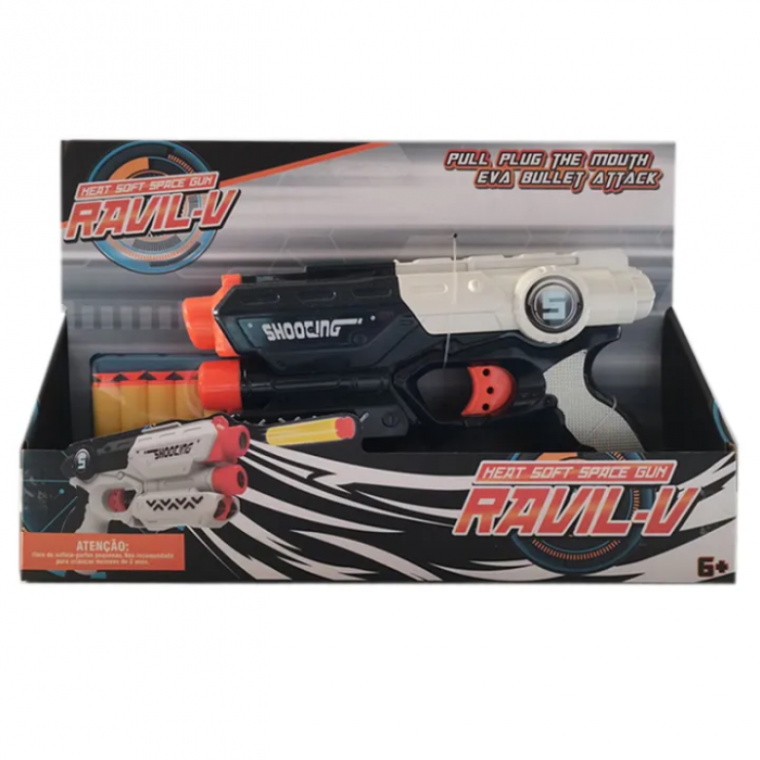 Set pistol de jucarie cu ventuze, Ravil-L [3]