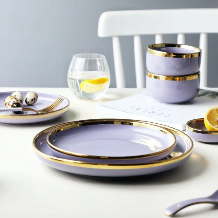 Set vesela bucatarie, ceramica, model elegant, 26 piese [8]